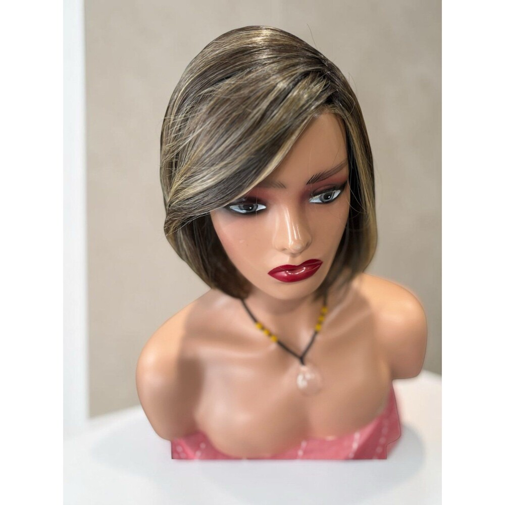 Belle tress “McQueen” Lux wig in color Chocolate buttercream fully handtied cap